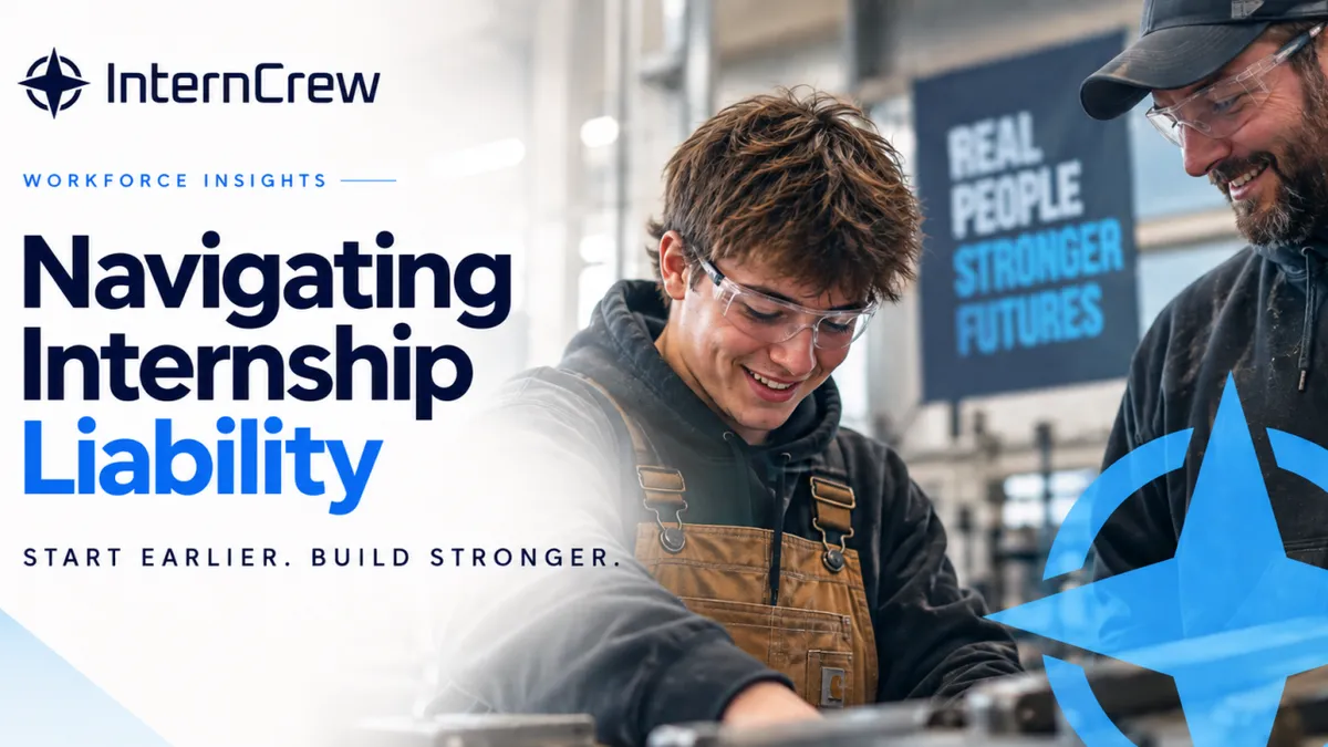 Cover image for The Internship Makes Sense. The Liability Feels Complicated.